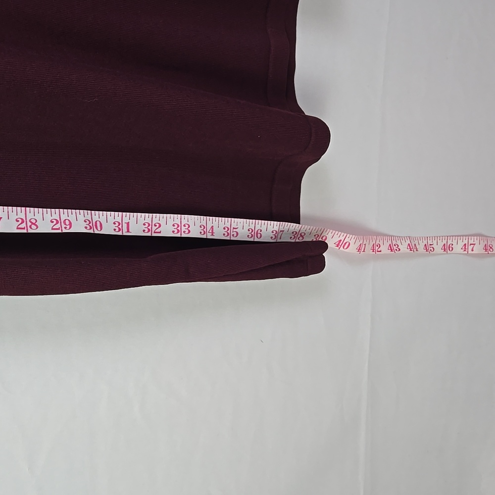Lauren Ralph Lauren Womens Purple Knit Long Sleeve Dress Career Business Sz XL - Picture 9 of 11